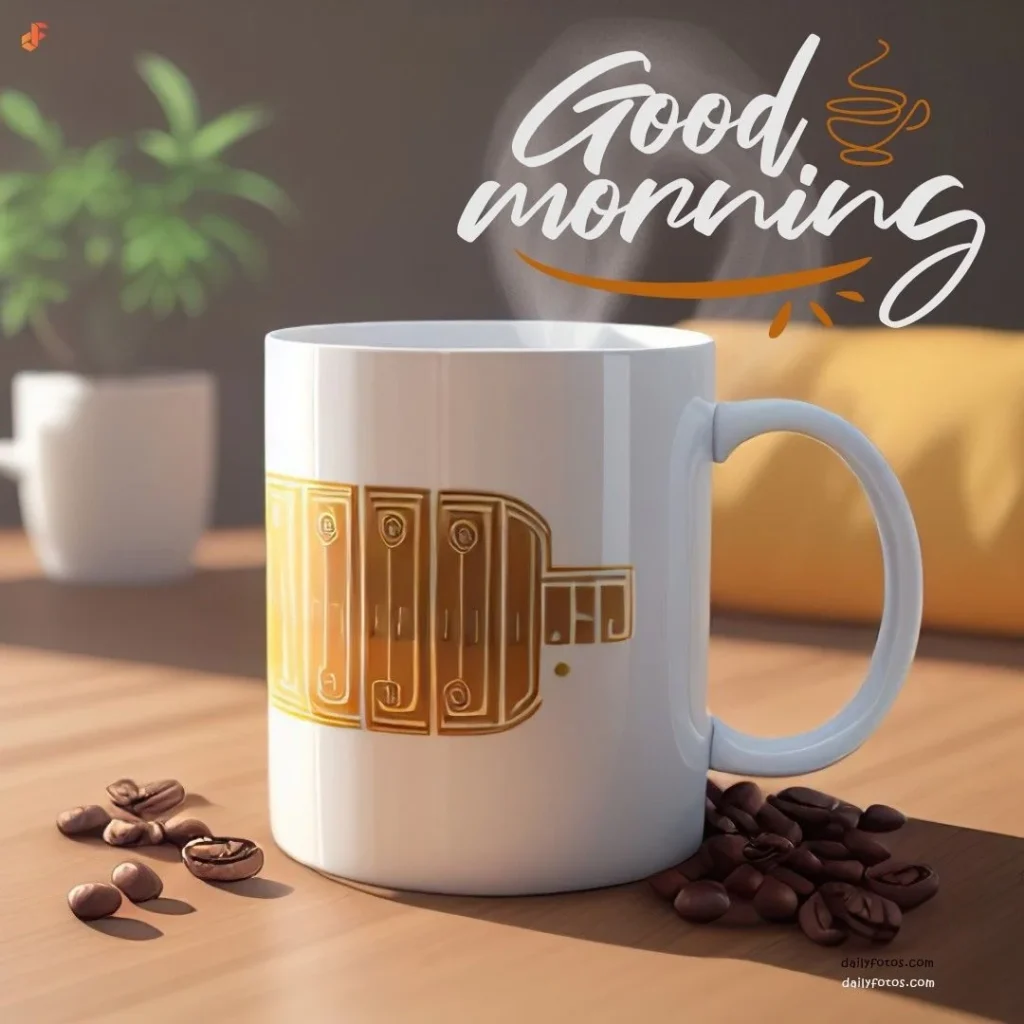 coffee mug good morning 5