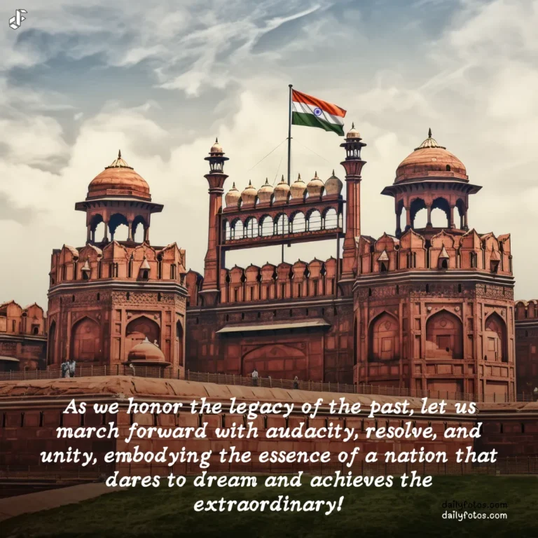 15 august background ndependence day poster of indian flag on red fort 2023