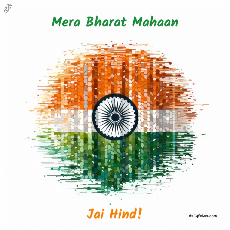 Mera bharat mahaan jai hind 15 august images Happy Independence Day DP
