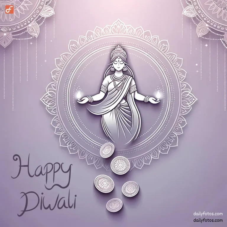 abstract lady holding diwali diya silhouette happy diwali wish in English hd images download