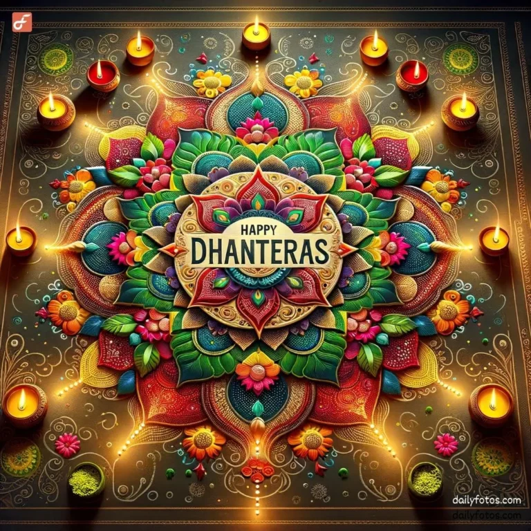 beautiful dhanteras rangoli new happy dhanteras images 2023