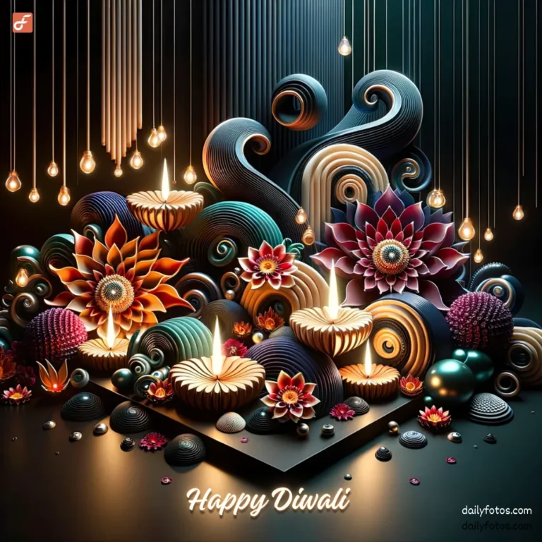 diwali ai art abstract diya and flowers happy diwali background best diwali wallaper