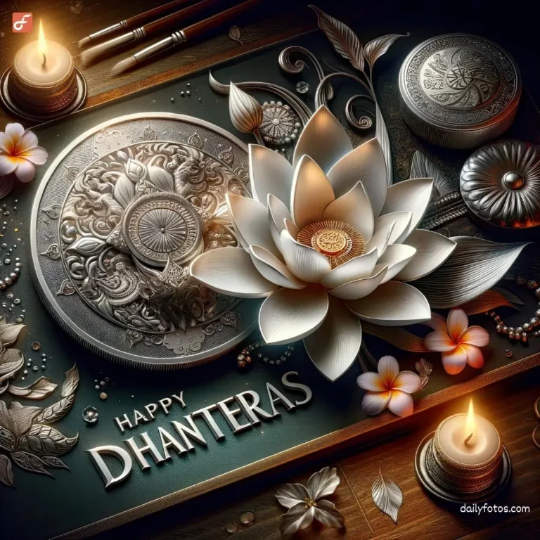 happy dhanteras pic dhanteras silver coin image hd creative dhanteras wishes