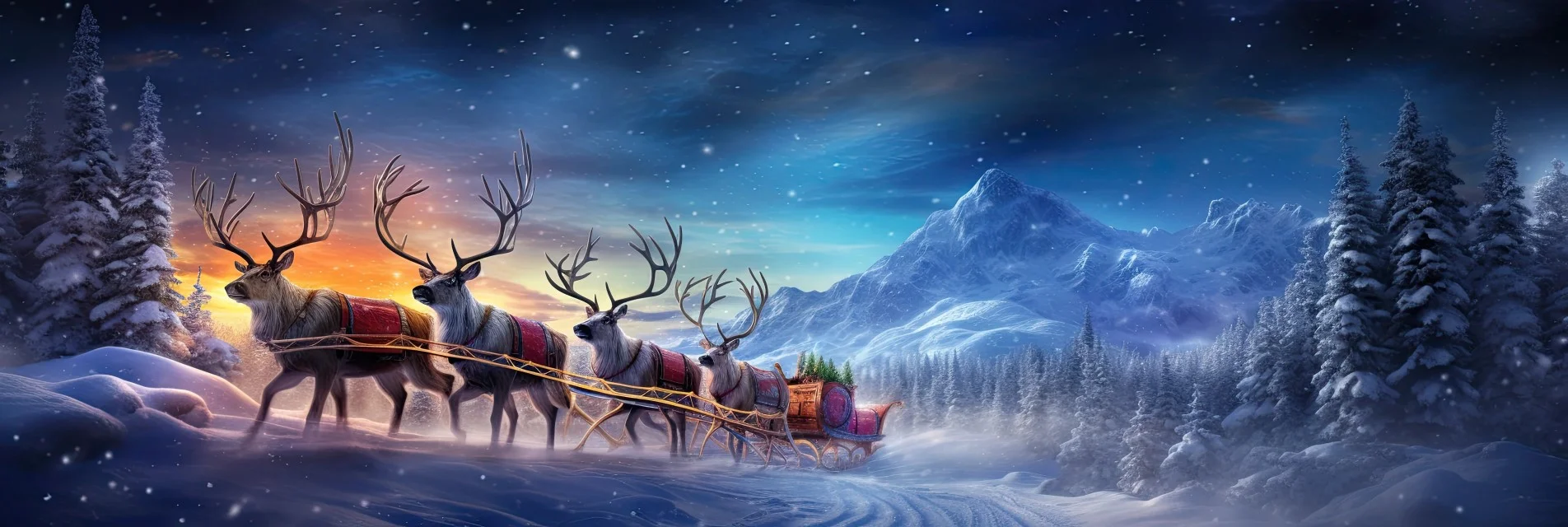 Christmas 2023, Christmas Trees, Christmas Reindeer
